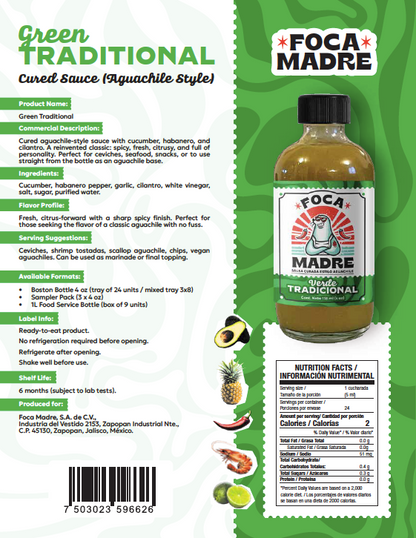 FOCA MADRE — Verde Aguachile Tradicional