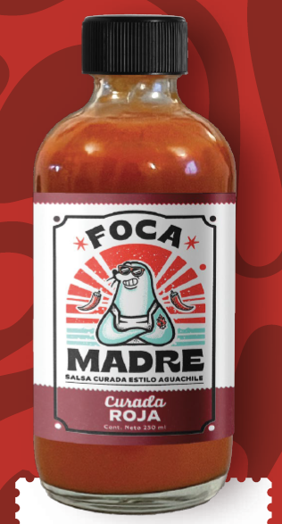 Salsa Roja Curada tipo Aguachile Foca Madre