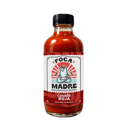 Salsa Roja Curada tipo Aguachile Foca Madre